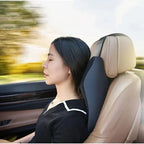 Car Seat Headrest Cushion Memory Foam Breathable Washable Cover