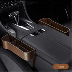 Car Seat Organizer Cup Holder & Coin Storage