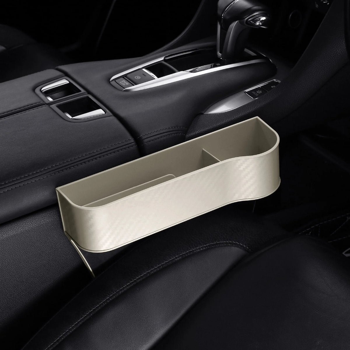Car Seat Organizer Cup Holder & Coin Storage