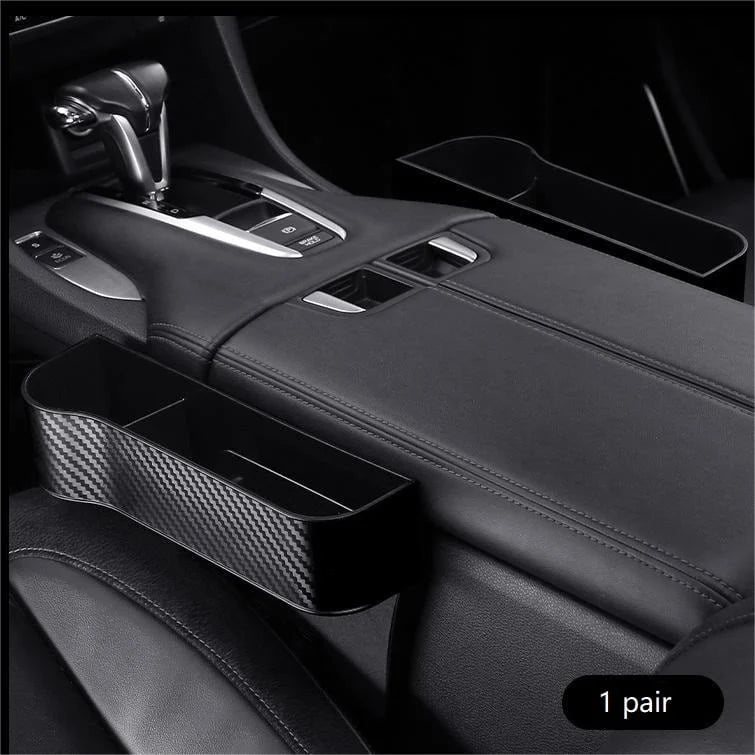 Car Seat Organizer Cup Holder & Coin Storage