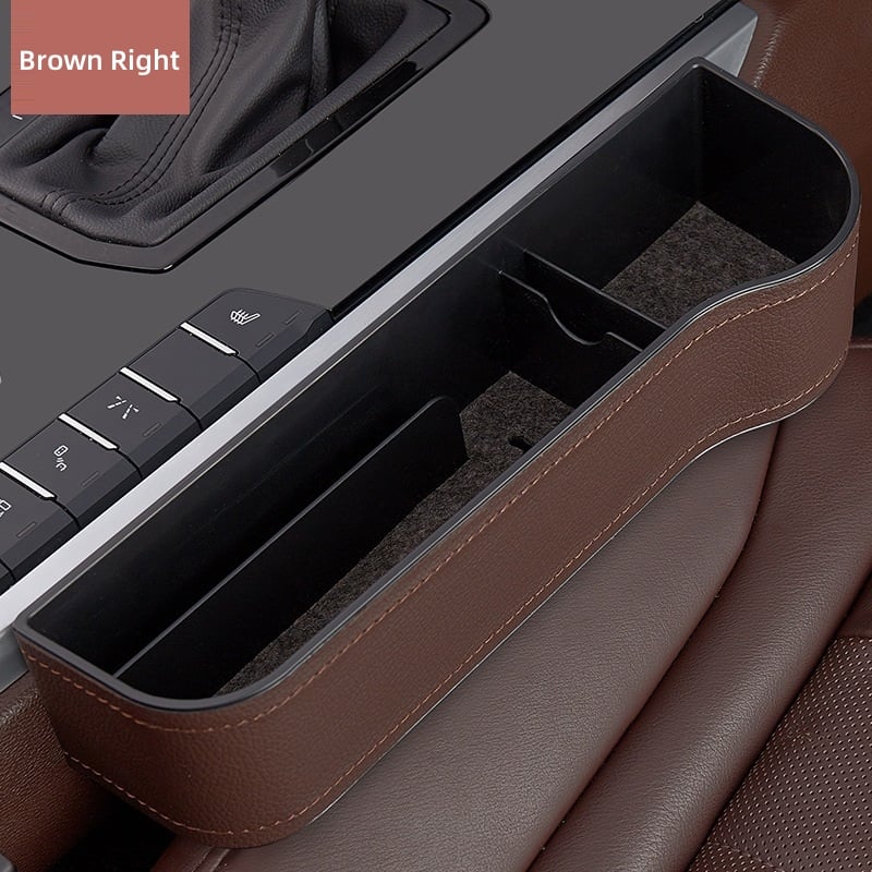 Car Seat Organizer Cup Holder & Coin Storage