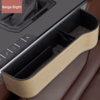 Car Seat Organizer Cup Holder & Coin Storage