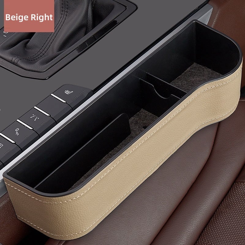 Car Seat Organizer Cup Holder & Coin Storage