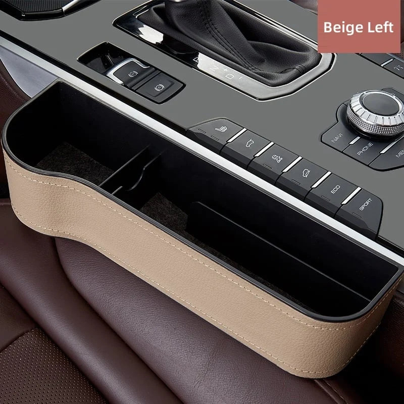Car Seat Organizer Cup Holder & Coin Storage
