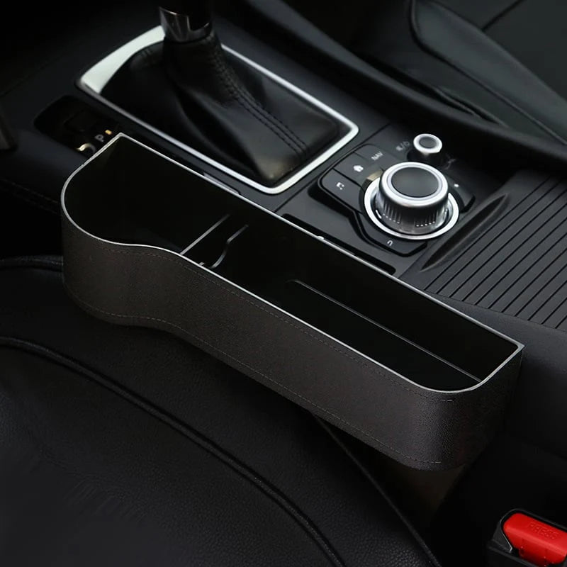 Car Seat Organizer Cup Holder & Coin Storage