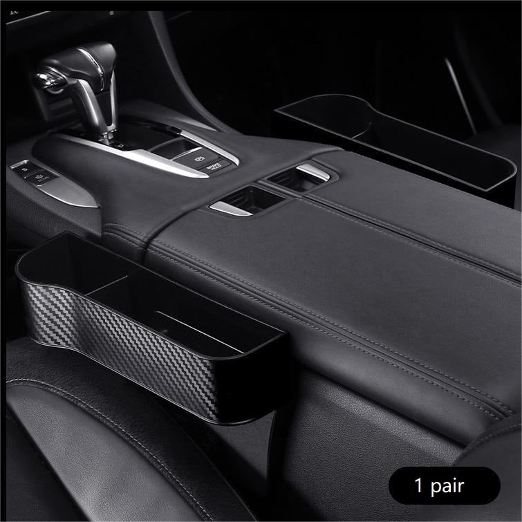Car Seat Organizer Leather Cup & Coin Holder
