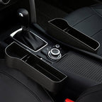 Car Seat Organizer Leather Cup & Coin Holder