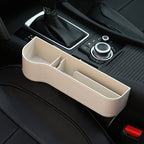 Car Seat Organizer Leather Cup & Coin Holder