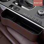 Car Seat Organizer Leather Cup & Coin Holder