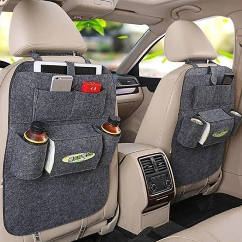 Car Seat Organizer Wool Felt Tissue Holder