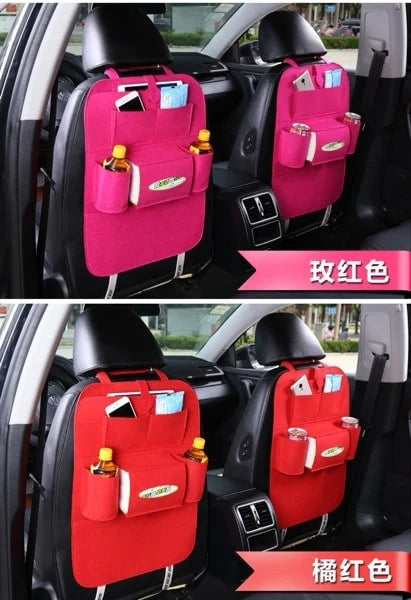 Car Seat Organizer Wool Felt Tissue Holder