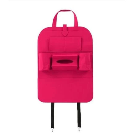 Car Seat Organizer Wool Felt Tissue Holder