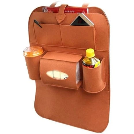 Car Seat Organizer Wool Felt Tissue Holder