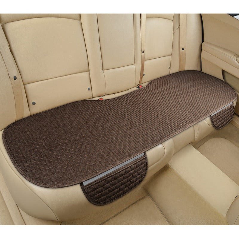 Car Seat Protector Anti-Slip & Waterproof Durable Flax