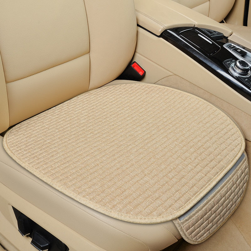 Car Seat Protector Anti-Slip & Waterproof Durable Flax