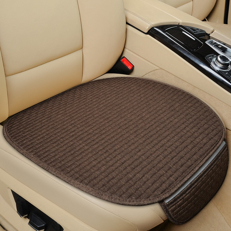 Car Seat Protector Anti-Slip & Waterproof Durable Flax