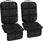 Car Seat Protector Waterproof & Non-Slip Storage Pockets