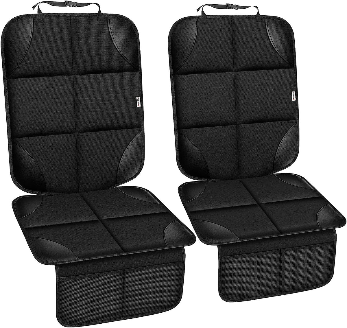 Car Seat Protector Waterproof & Non-Slip Storage Pockets