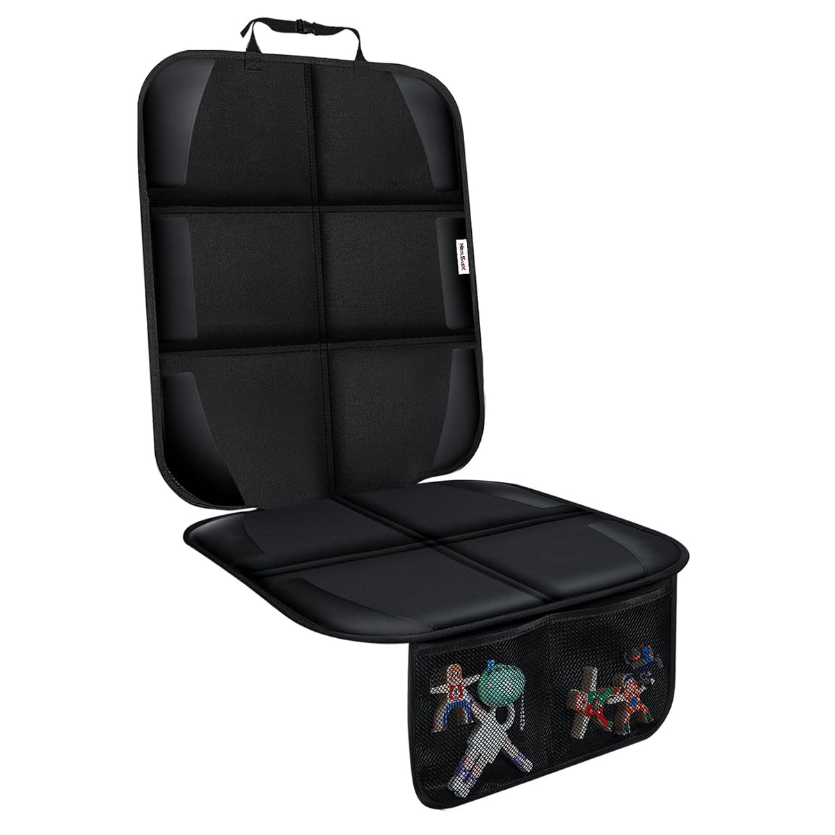 Car Seat Protector Waterproof & Non-Slip Storage Pockets