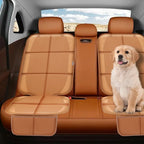 Car Seat Protector Waterproof & Non-Slip Storage Pockets