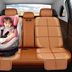 Car Seat Protector Waterproof & Non-Slip Storage Pockets