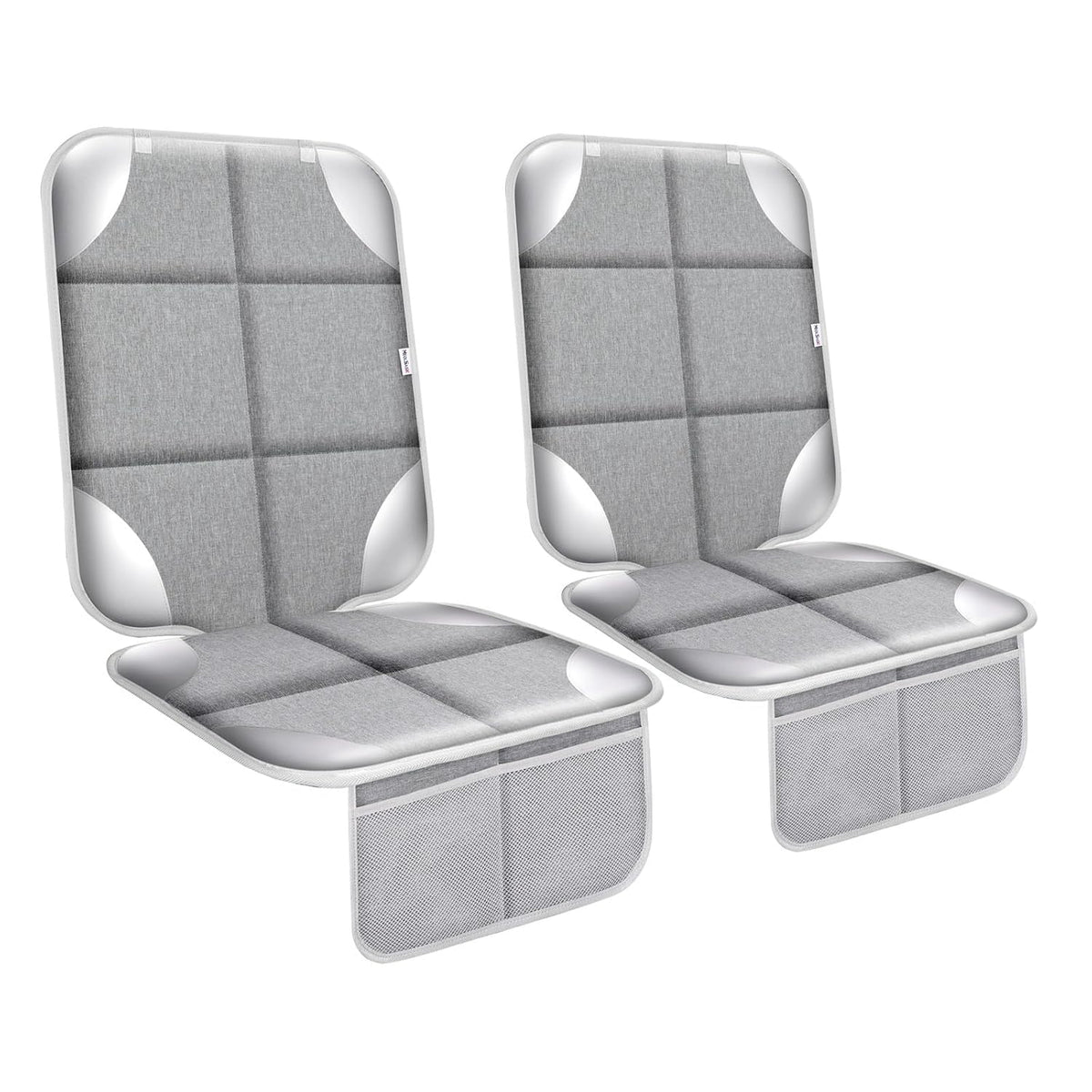 Car Seat Protector Waterproof & Non-Slip Storage Pockets