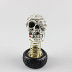 Car Skull Ornament Resin Swinging Adhesive Stickers