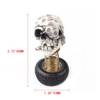 Car Skull Ornament Resin Swinging Adhesive Stickers