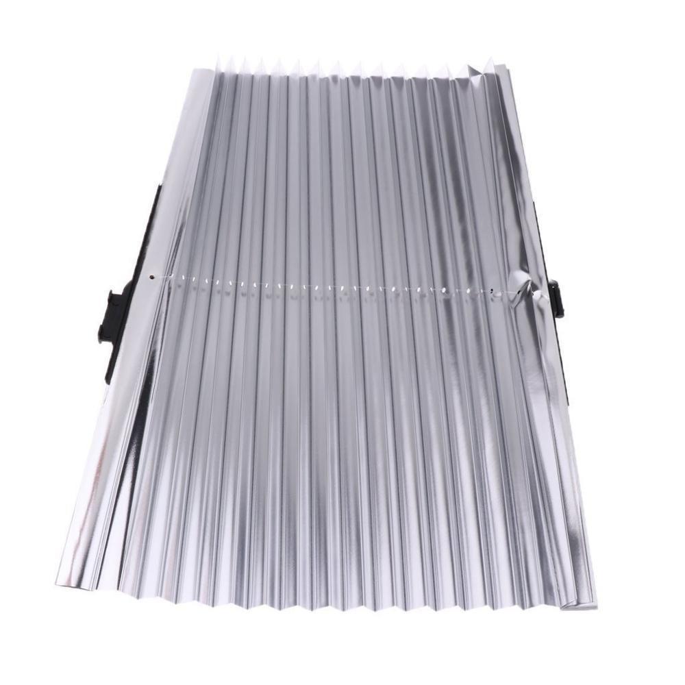 Car Sun Shade Retractable Aluminum-Lined UV Blocking Suction Cups
