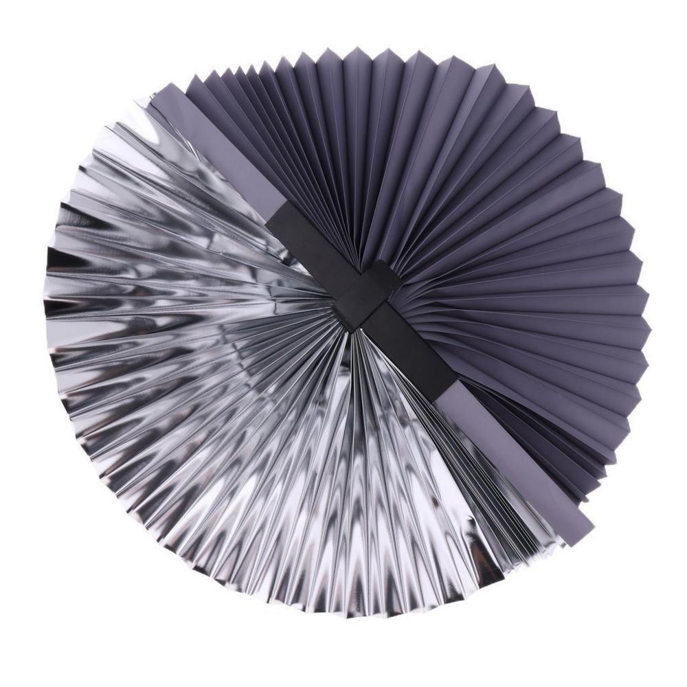 Car Sun Shade Retractable Aluminum-Lined UV Blocking Suction Cups