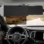 Car Sun Visor Polarized Anti-Glare Universal Clip-On Adjustable Angle