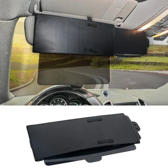 Car Sun Visor Polarized Anti-Glare Universal Clip-On Adjustable Angle