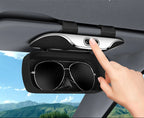 Car Sunglasses Case Sun Visor Clip One-Hand Access