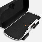 Car Sunglasses Case Sun Visor Clip One-Hand Access