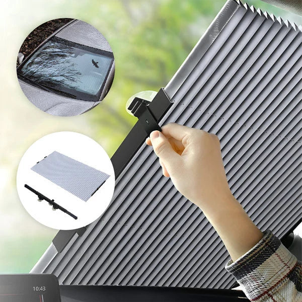 Car Sunshade Foldable Reflective UV Blocking Front & Side