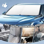 Car Sunshade Retractable Heat Shield & UV-Blocking