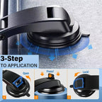 Car Tablet Mount 360 Degree Rotation Stainless Steel