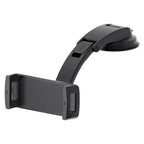 Car Tablet Mount 360° Rotation Silicone-Padded Stainless Steel Frame