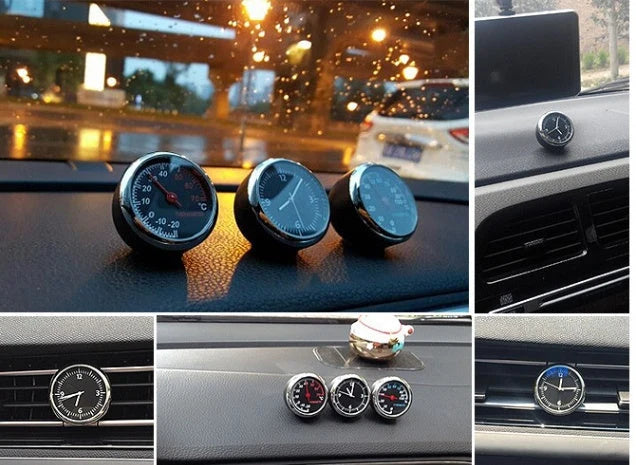 Car Thermometer Glass Mirror Easy Install