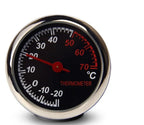 Car Thermometer Glass Mirror Easy Install