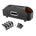 Car Tissue Box & Cup Holder Genuine Leather Compression-Resistant