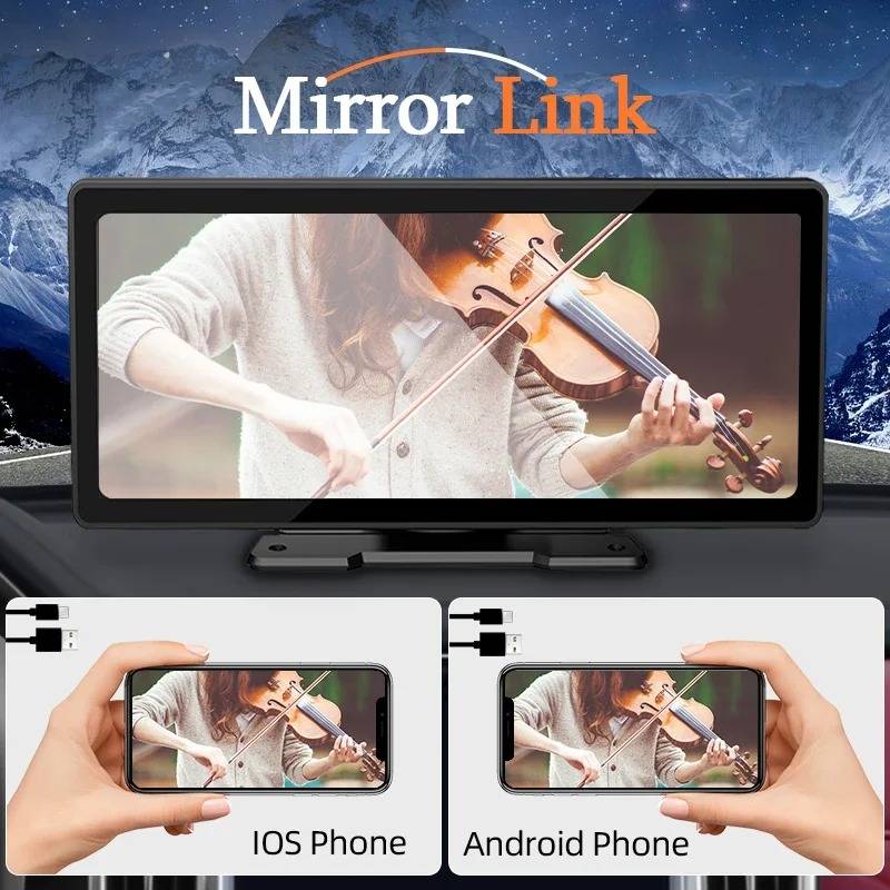 Car Touchscreen Stereo 10.26 Inch Wireless Pairing Backup Camera