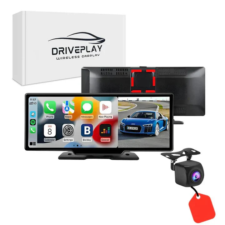 Car Touchscreen Wireless CarPlay & Android Auto GPS Navigation
