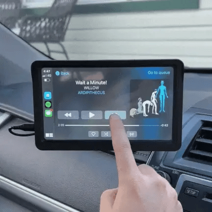Car Touchscreen Wireless CarPlay & Android Auto GPS Navigation