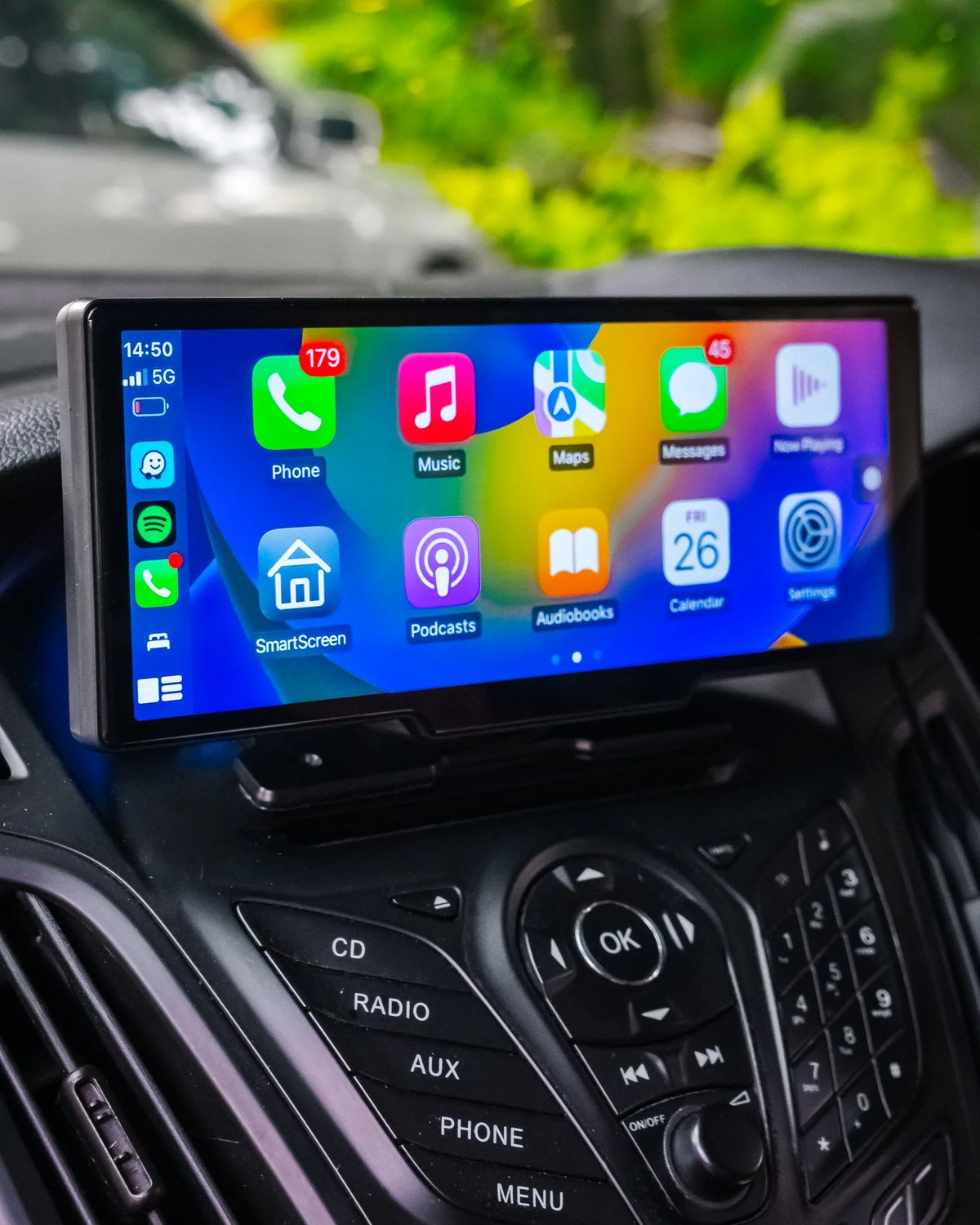 Car Touchscreen Wireless CarPlay & Android Auto GPS Navigation