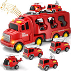 Car Transporter Playset Double-Deck Light & Music