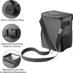 Car Trash Can Leak-Proof Concealing Lid & Adjustable Strap