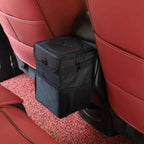 Car Trash Can Leak-Proof Concealing Lid & Adjustable Strap