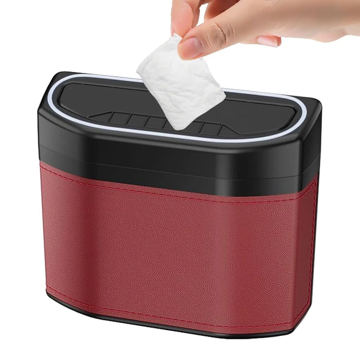 Car Trash Can Smell-Proof Touch Sensor Type-C Rechargeable