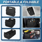 Car Trunk Organizer Foldable Adjustable Dividers Water-Resistant Polyester
